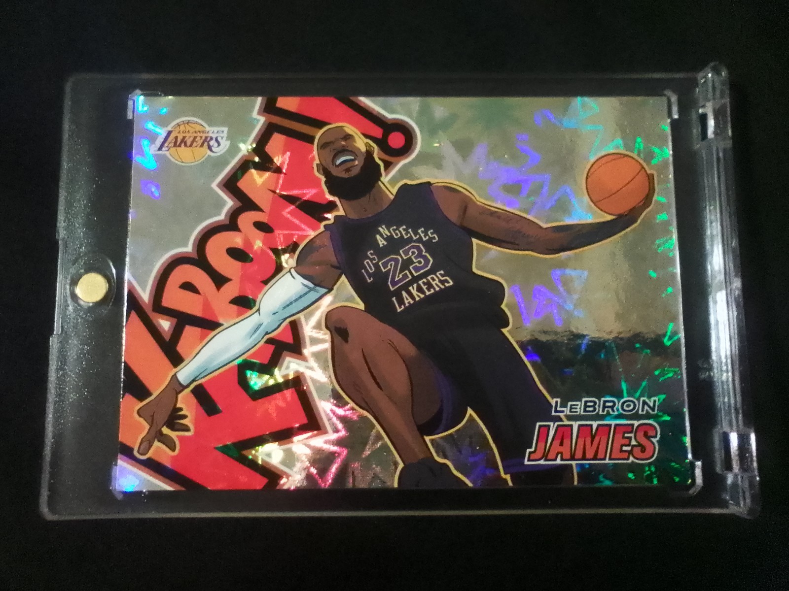 2024-25 Panini Revolution KABOOM! #14 LeBron James Lakers SSP CASE HIT