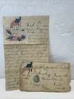 1862 Civil War Letter Hamilton Indiana Barley Bowling Green Kentucky Smallpox IN