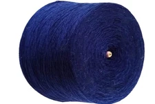 2lb Phoenix Dye Works Machine Knitting Cone Spool - Navy Blue 2/24 nm Thin Yarn