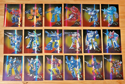 NM-Mint+ 2026 Dynamite Transformers 40th Anniversary Metal Complete 110 Card Set