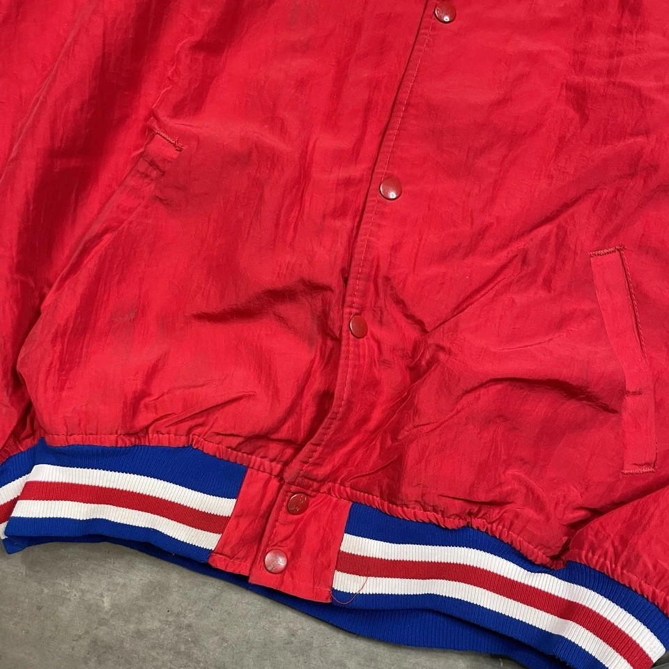 Phillies Jacket L 90s 00s Y2k Philadelphia MLB Baseball Game-day Button Up Coat - Image 3 of 4
