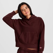 Champion Women's Vintage Wash Fleece Hooded Sweatshirt