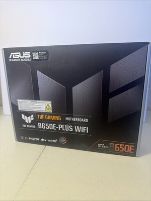 ASUS TUF Gaming B650E-PLUS WIFI ATX AM5 DDR5 PCIe 5.0 Motherboard NEW 