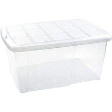 Caja de almacenamiento, pongotodo ropa, Hogar, 60L litros organizador