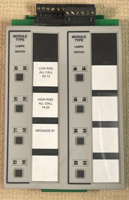 Notifier CRE-4 Rev D w/ CRM-4RK Assy 71011 Rev P   4 Relay Module   NFS-3030D