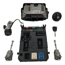 Citroen DS3 MK1 FL 2013 1.6 Petrol Manual Genuine Lock Set ECU Kit 9678495980