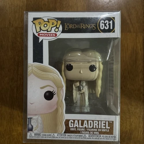 Galadriel Pop 631 - LOTR Lord of the Rings Funko Pop! 2018 Vaulted + Protector