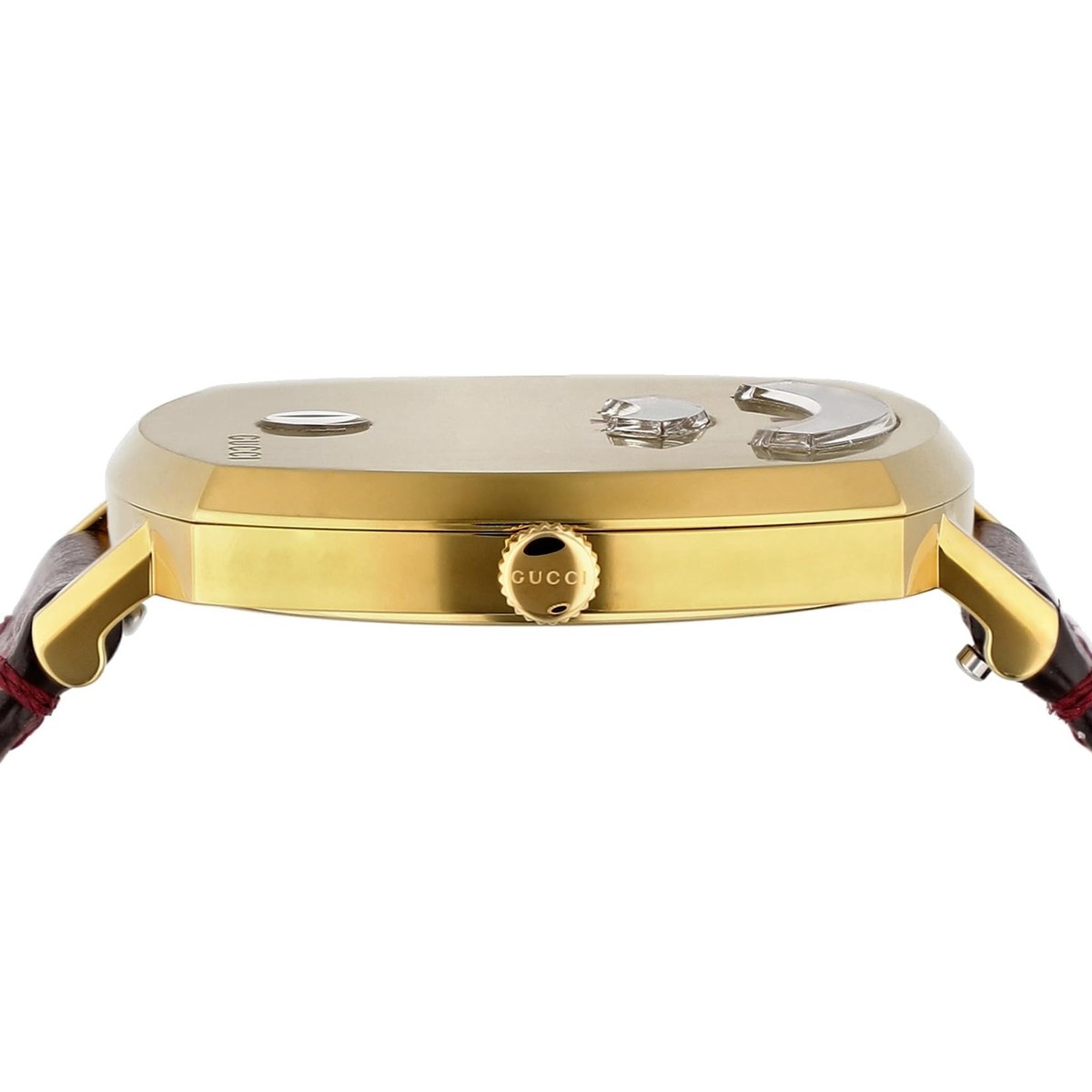 【Ｍ9】GUCCI ✨ゴールド ブルー 腕時計 付属無し　不動 M9】GUCCI ✨ゴールド ブルー 腕時計 付属無し 不動