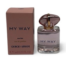 Giorgio Armani My Way NECTAR Eau de Parfum Perfume Mini 0.23oz 7mL Authentic New