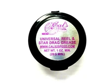 Cal's Universal Reel and Star Drag Grease Purple - Light Formula - 1 Oz Jar