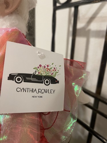 Juego de 2 muñecas Cynthia Rowley elfo del día de San Valentín embellecidas 16"" de alto - Imagen 5 de 5