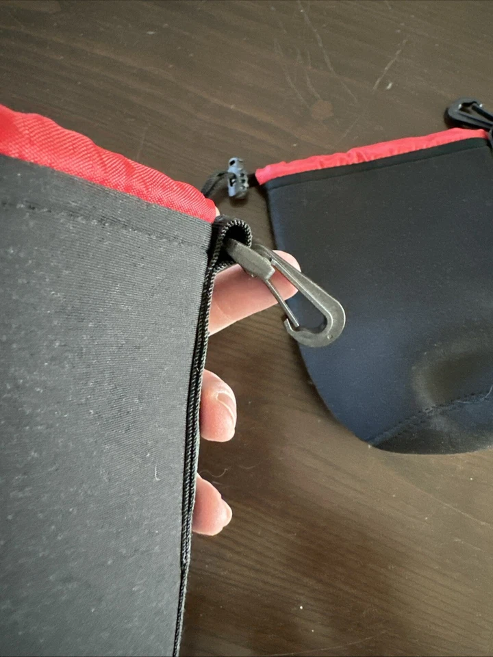 Bolsa de neopreno impermeable suave para lentes de cámara bolsa de almacenamiento estuche tamaño-S M L_-_ Foto 3 de 4