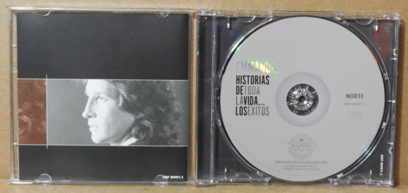 EMMANUEL "Historias de Toda La Vida..Los Exitos" 2006 (SONY MUSIC) CD EX/EX!!