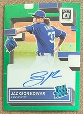 Jackson Kowar 2022 Donruss Optic Green Stars Autograph Rookie Prizm #RRS-JK /99