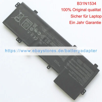 Original neu B31N1534 akku batterie für ASUS Zenbook U5000 UX510UX UX510 UX510UW