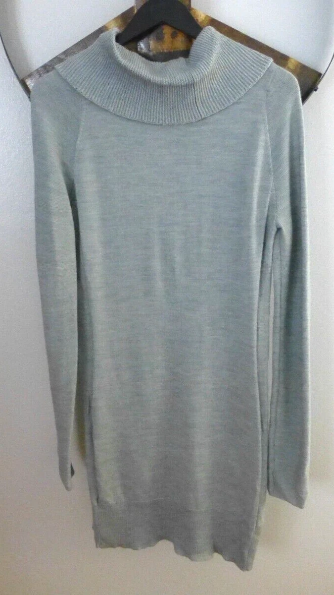smartwool cowl neck dress tunic merino wool blend excellent 