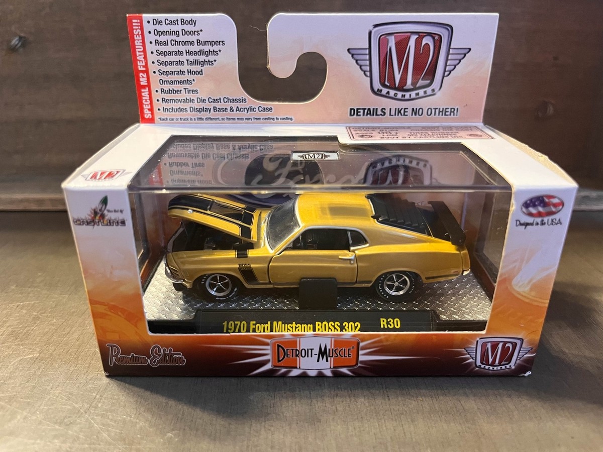 M2 Machines 1970 Ford Mustang BOSS 302 NEW | eBay