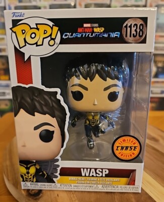 Funko Pop Ant-Man & The Wasp Quantumania Wasp #1138 Chase Limited Edition Mint