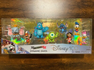 Disney 100 Years of Dynamic Duos Collector Character Fig. 8pcs