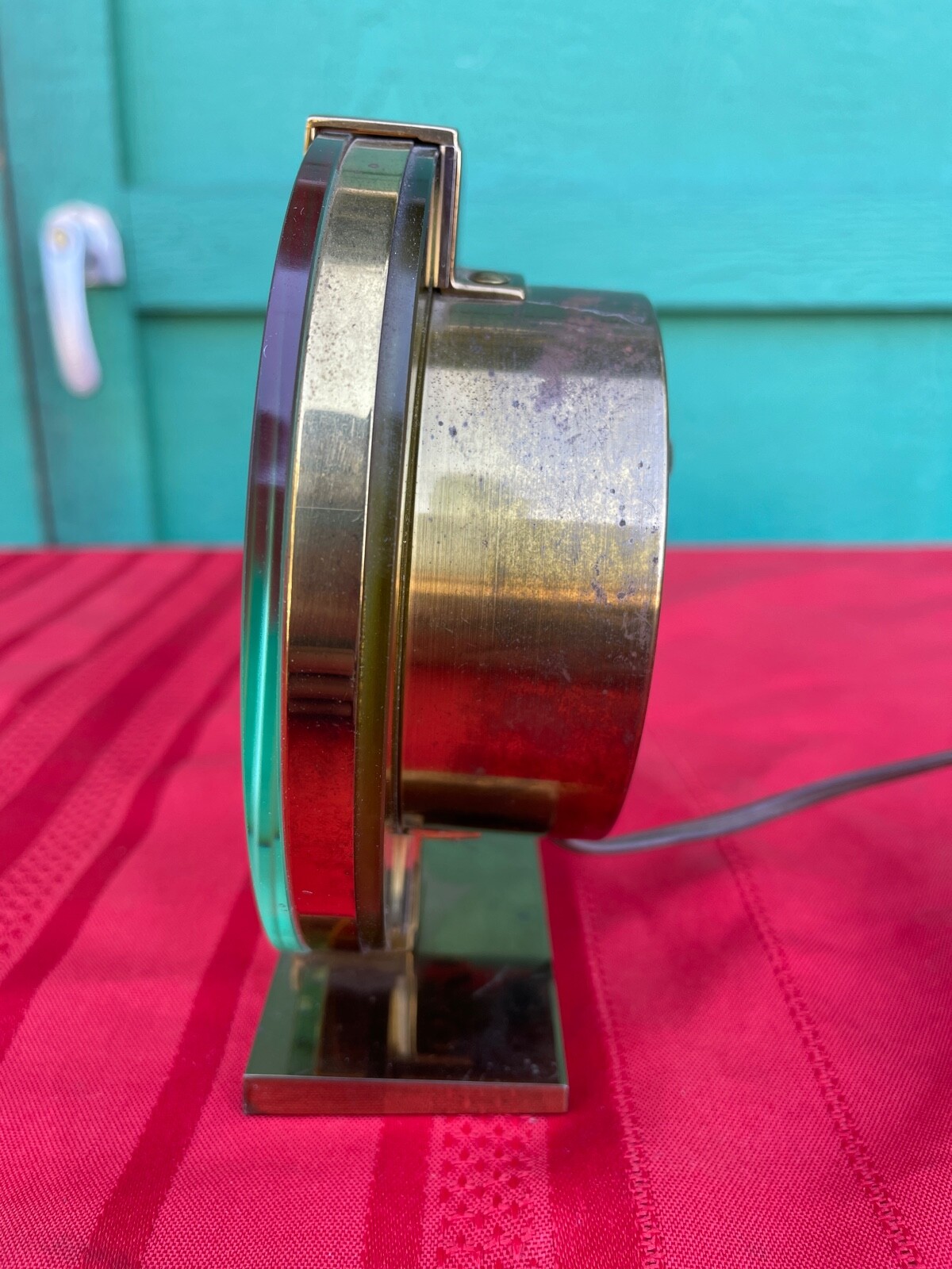 Westclox Oracle Mantle Clock Model S6E Works Mid Century Modern eBay