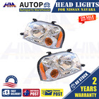 <!--F#f_0-->Pair Left+Right Head Light ASSY Front Lamp For Nissan Navara UTE D22 2001~15 NEW<!--F/-->