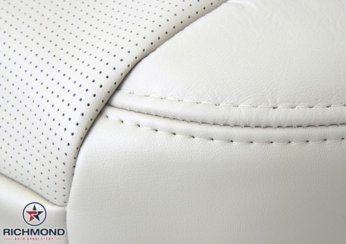 2007-2009 Lincoln MKZ - Driver Side Bottom Replacement Leather Seat Cover Tan - Picture 9 of 12