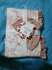 Honest Baby Clothing Organic Stroller Pink Blanket  Cap Set Baby Shower NEW