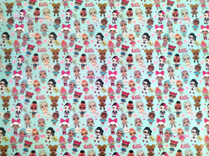 lol dolls wrapping paper