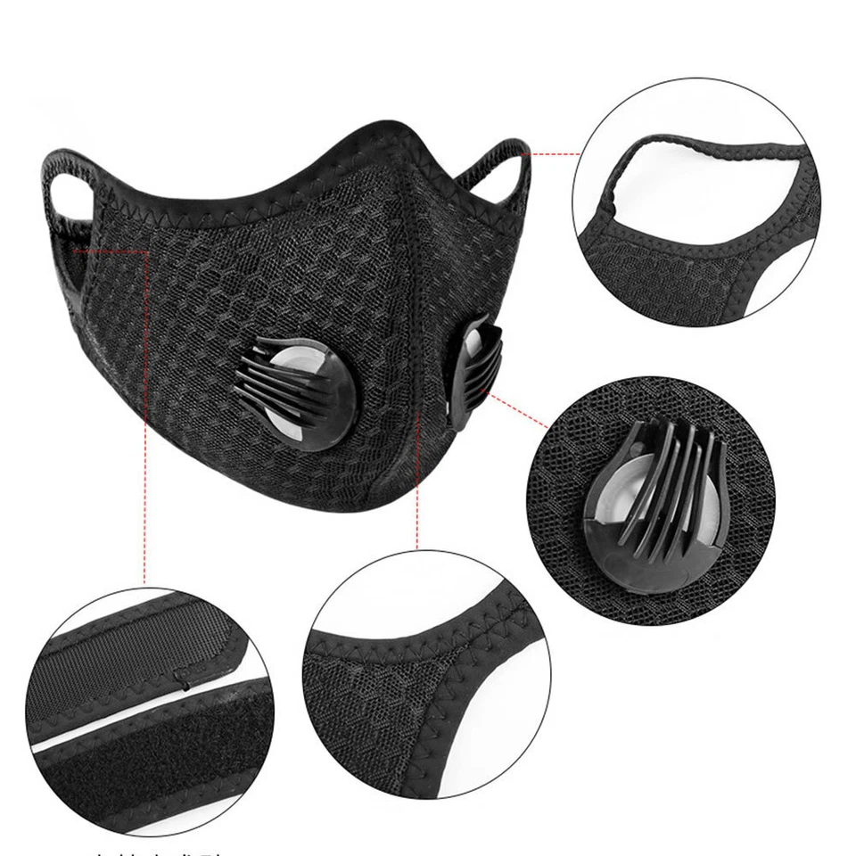 Face Mask with Activated Carbon Filter - Image 2 of 4