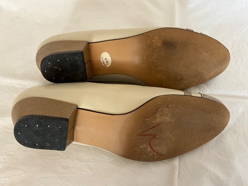 JOHANSEN VINTAGE WOMENS SHOES SIZE 6 D/2A FLAT CREAM - Picture 7 of 8