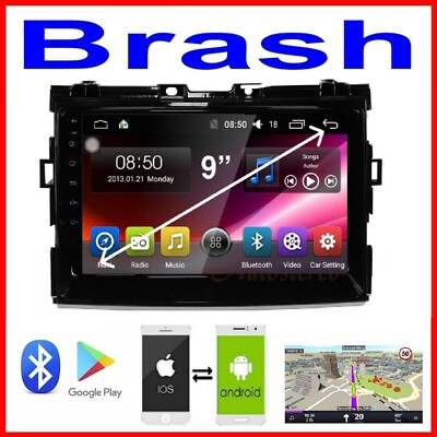 for TOYOTA ESTIMA 2011- GPS APPLE CARPLAY ANDROID AUTO ODB DAB TPMS DVR CAMERA a