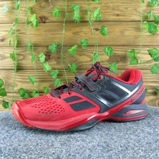 Babolat Mens Tennis Sneaker Red Synthetic Siz...