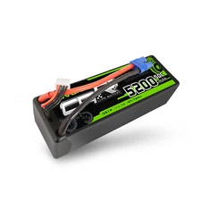 OVONIC 3S Lipo Battery 11.1V 5200mAh 50C with EC3 for RC Car Truck Boat Heli