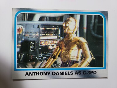 Topps Original 1980 Empire Strikes Back Anthony Daniels as C3PO card #227