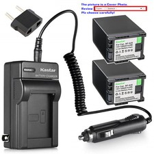Kastar Battery and Normal Charger Kit for Canon BP-828 XA25 HF21 HFS30 HFM41