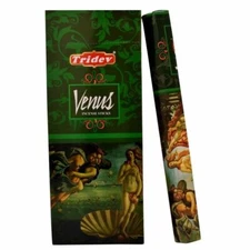 Tridev Venus Incense Sticks Agarbatti Pack of 6X20g Each Packs 120 Contain