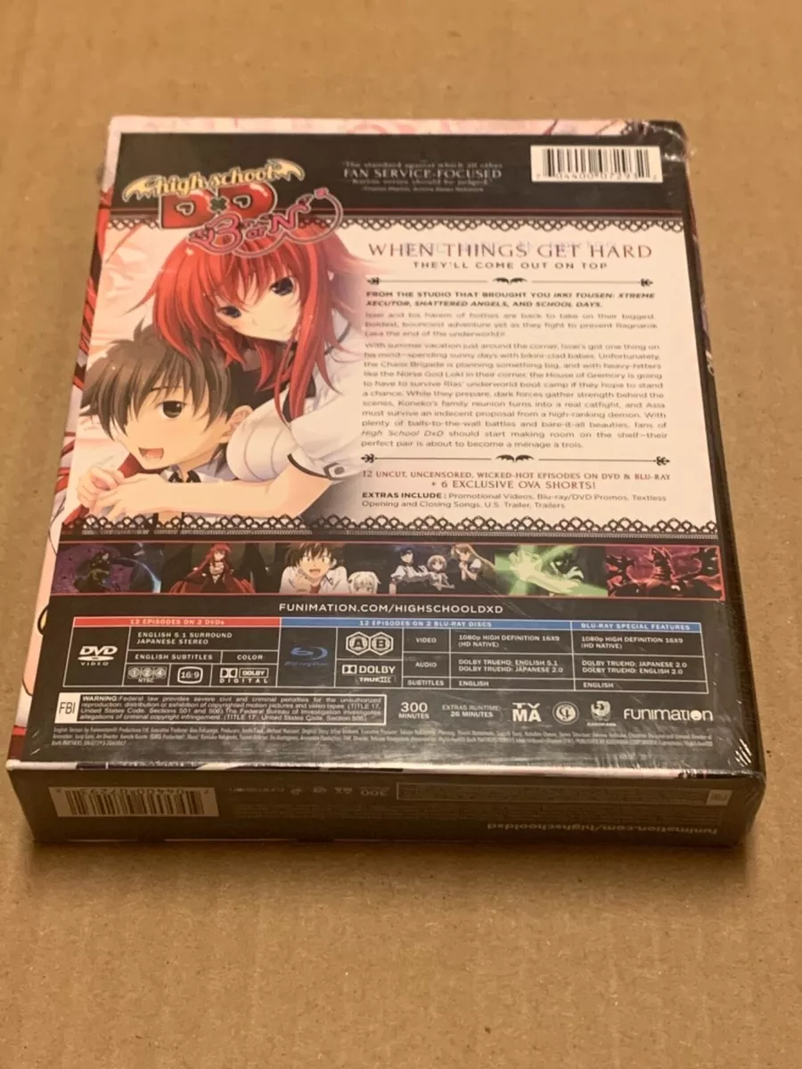  High School Dxd: Complete Series Collection [Blu-ray] : Movies  & TV