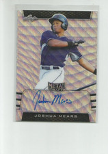 2019 LEAF METAL DRAFT SILVER WAVE #BAJM1 JOSHUA MEARS  11/30