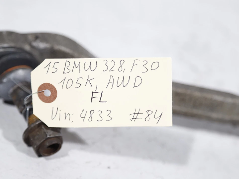 BMW 320I 328I XDRIVE F30 2012-2018 BRAZO DE CONTROL HORQUILLA CONDUCTOR DELANTERO IZQUIERDO FABRICANTE DE EQUIPOS ORIGINALES 🚗 Foto 4 de 4