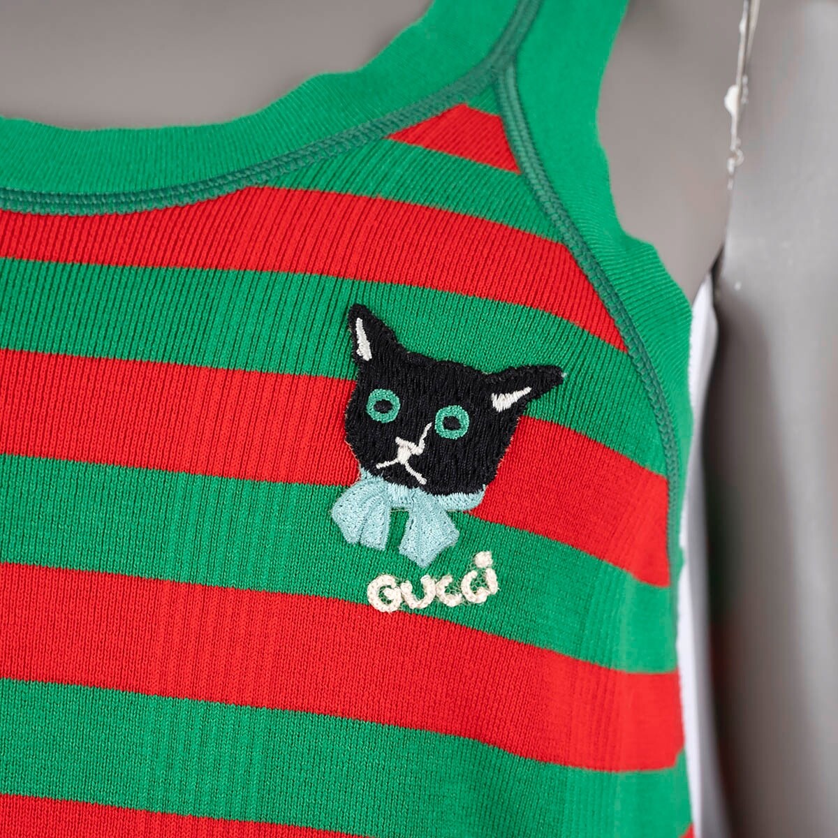 gucci green and red dress Long Maria Dress main image 0