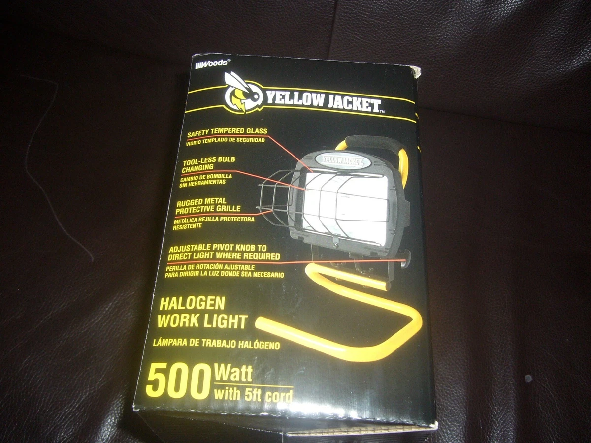 Yellow jacket halogen work light deals