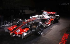 Cars formula one mclaren races Desk Mat Stitched