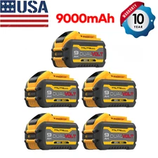 12Ah 9Ah DCB609 DCB609-2 For DEWALT DCB612 20V/60V MAX FLEXVOLT  Li-Ion Battery