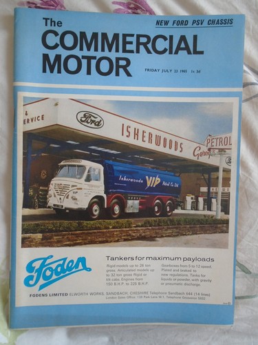Commercial Motor 23 Jul 1965 Ford Passenger Chassis