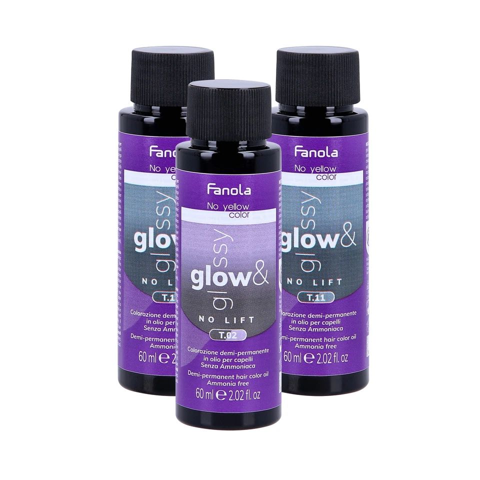 FANOLA NO YELLOW GLOW&GLOSSY Haartoner 60ml