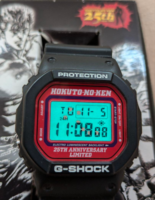 Fist of the North Star 25th Anniversary G-SHOCK DW-5600VT limited