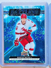 2023-24 UPPER DECK SERIES 1 HOCKEY DAZZLERS BLUE DZ-44 MARTIN NECAS AVALANCHE