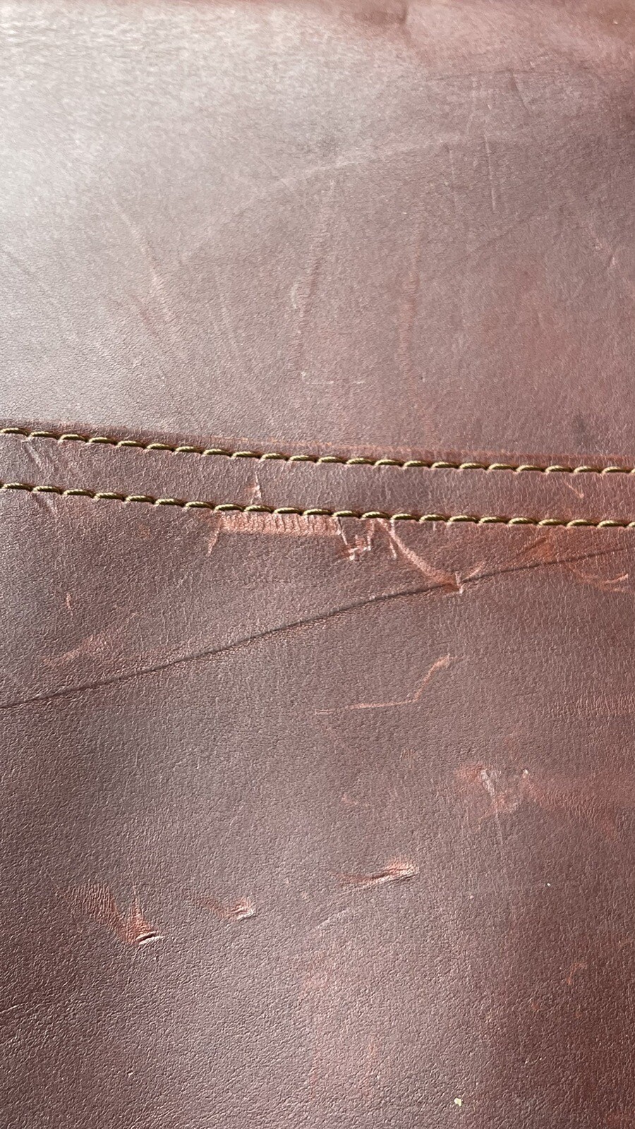 Saddleback Squared Leather Backpack Messenger Che… - image 16