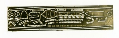 Mikro Mir 350-025 britisches M-Klasse Militär-U-Boot 1/350 Maßstab - Bild 2 von 12
