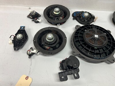 15-20 HYUNDAI GENESIS G80 FRONT/REAR SPEAKERS+TWEETERS SUBWOOFER